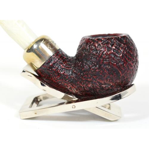 Peterson 2017 Christmas Rustic Bent 003 9mm Filter Fishtail Pipe (PE282)